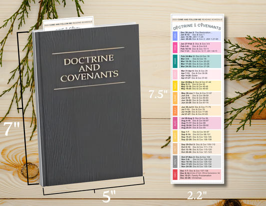 2025 Come Follow Me Doctrine & Covenants Bookmark