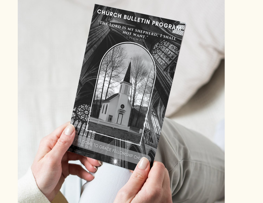 Weekly Church Bulletin Program