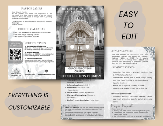 Church Bulletin Program
