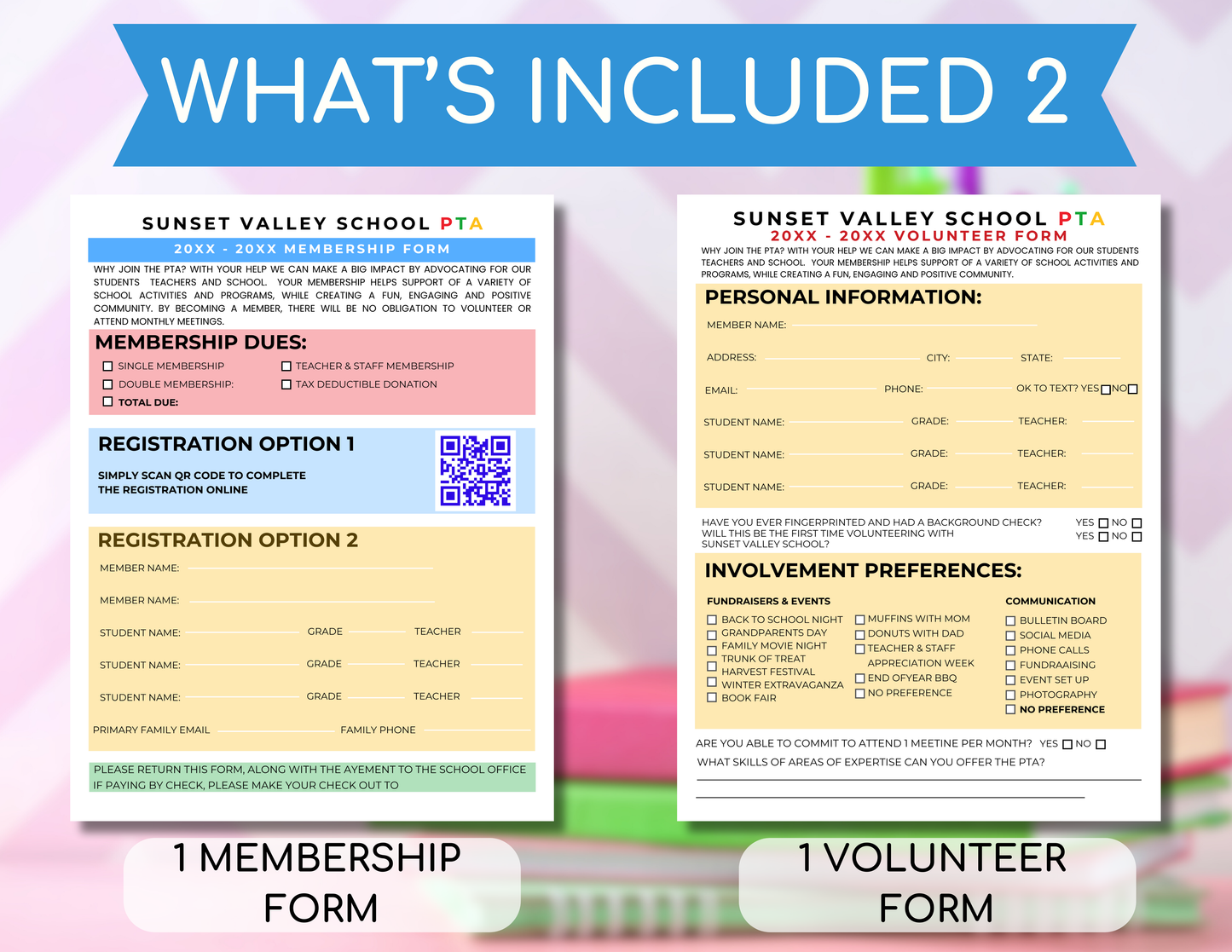 Editable PTA/PTO Flyer/Newsletter