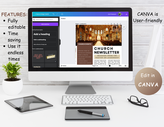 Church Newsletter Template