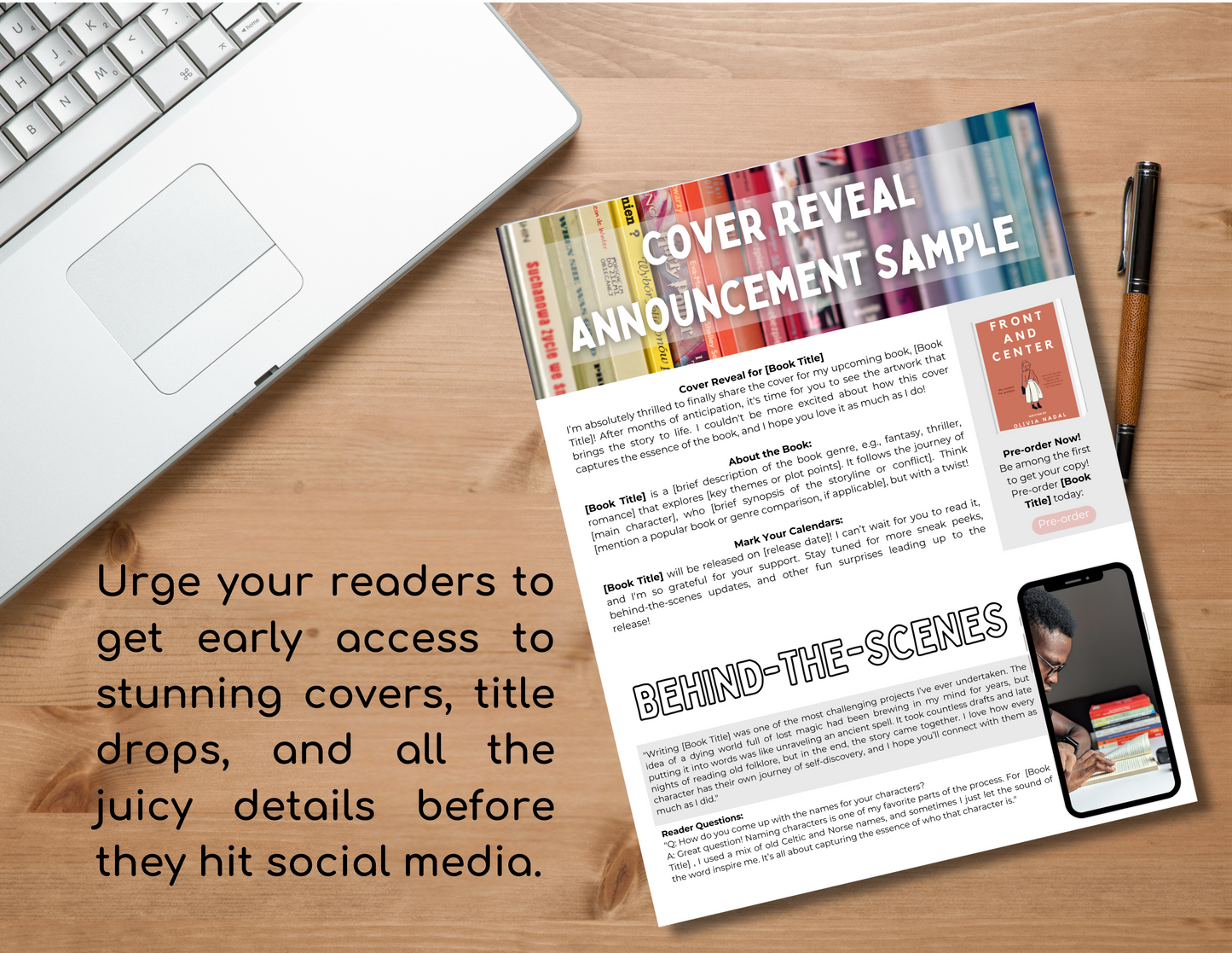 Author Newsletter Canva