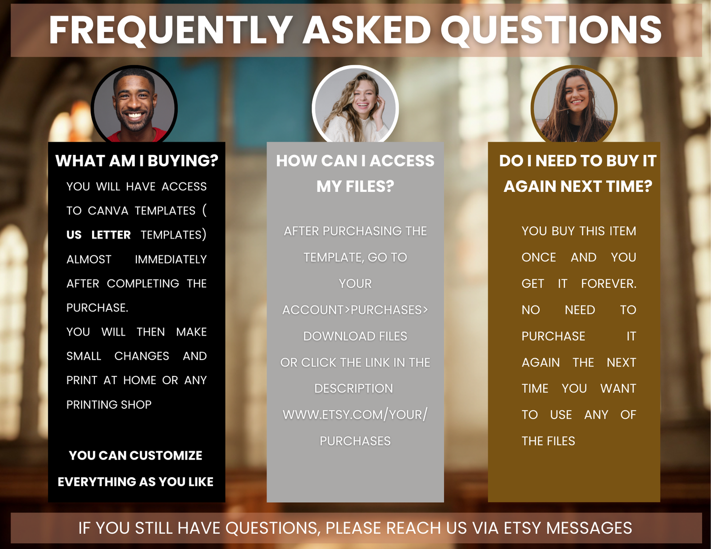Church Bulletin Template